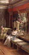 Sir Lawrence Alma-Tadema,OM.RA,RWS, Vain Courtship